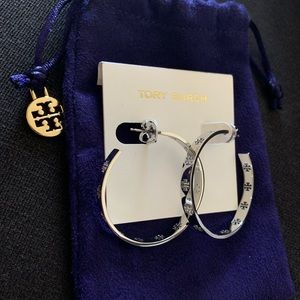 Tory Burch Brand New-Never Worn Earrings with Bag